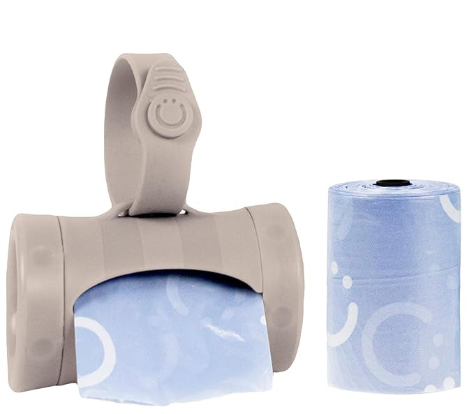 Ubbi Retractable On-the-Go Bag Dispenser for Baby Travel, Diaper Bag Accessory Must Have for Newb... | Amazon (US)