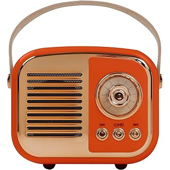 Retro Bluetooth Speaker, Vintage Wireless Speaker,Portable Mini Radio Old Fashion Style for Room ... | Amazon (US)