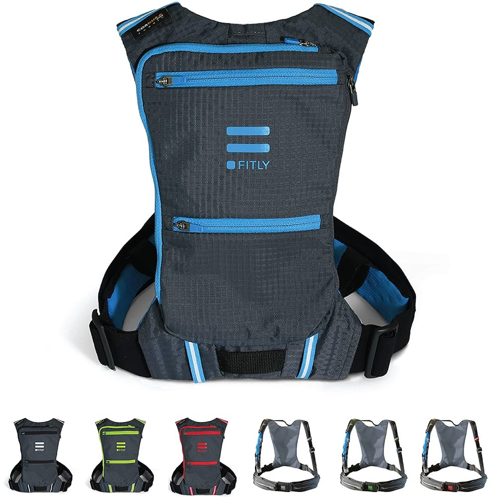 Minimalist Running Pack - Running Backpack Phone Holder, Storage, Thoracic Belt - Carry Personal ... | Amazon (US)