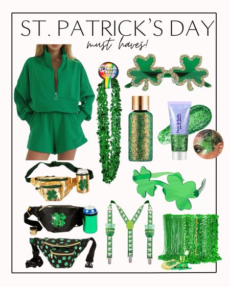 St. Patrick’s Day must haves from Amazon! 

St. Patrick’s Day, St. Patrick’s Day outfit, green outfit, fanny pack, green sunglassess

#LTKstyletip #LTKparties #LTKitbag