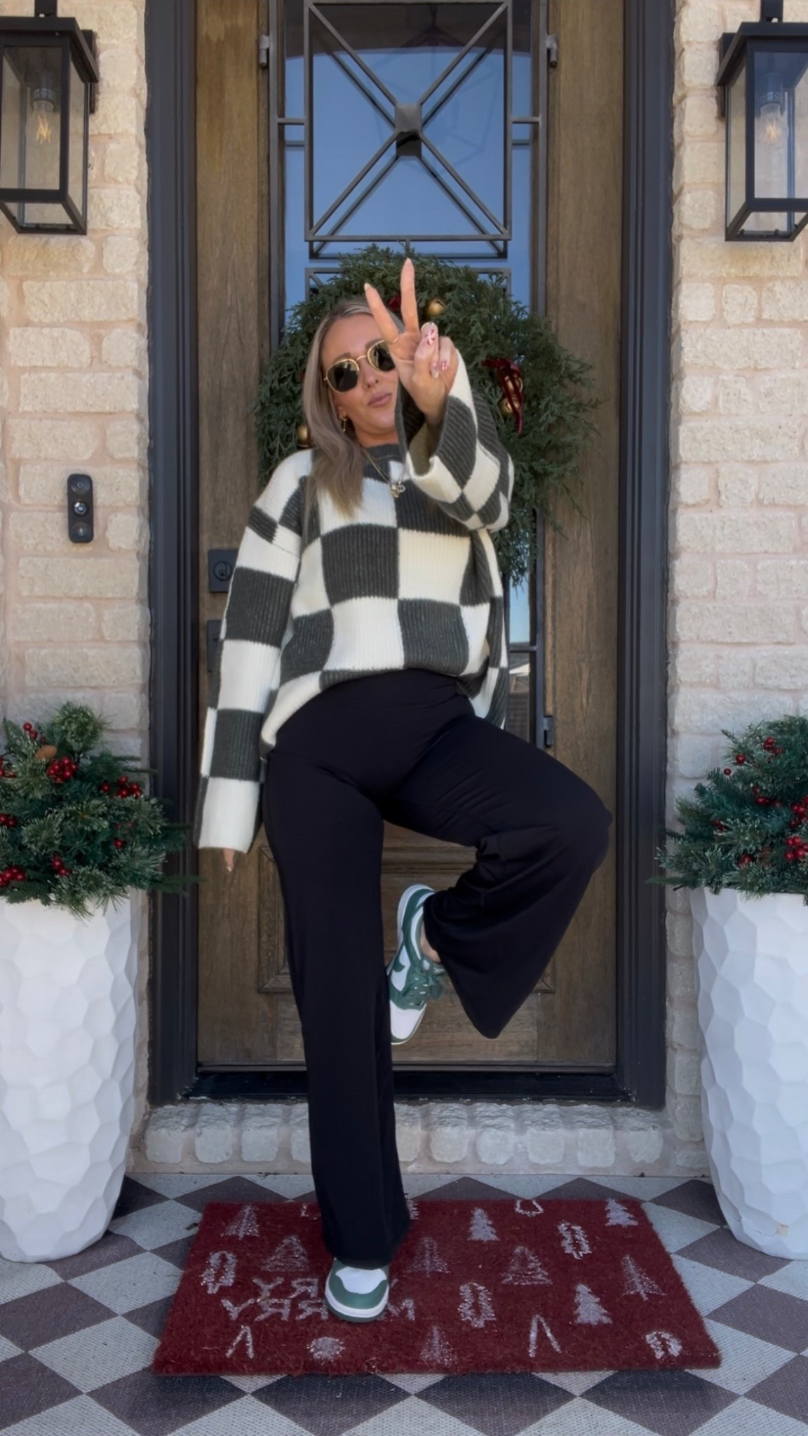 Cozy checkers 🫶🏻✌🏻

#LTKootd #LTKmomlife #LTKSeasonal