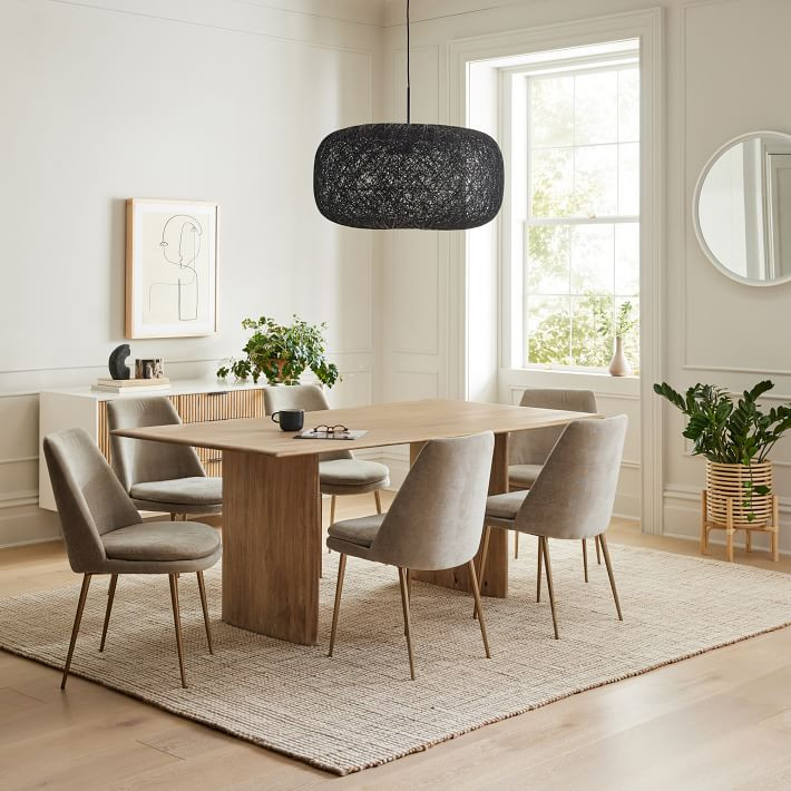 Anton Solid Wood Dining Table (72", 86", 120") | West Elm (US)