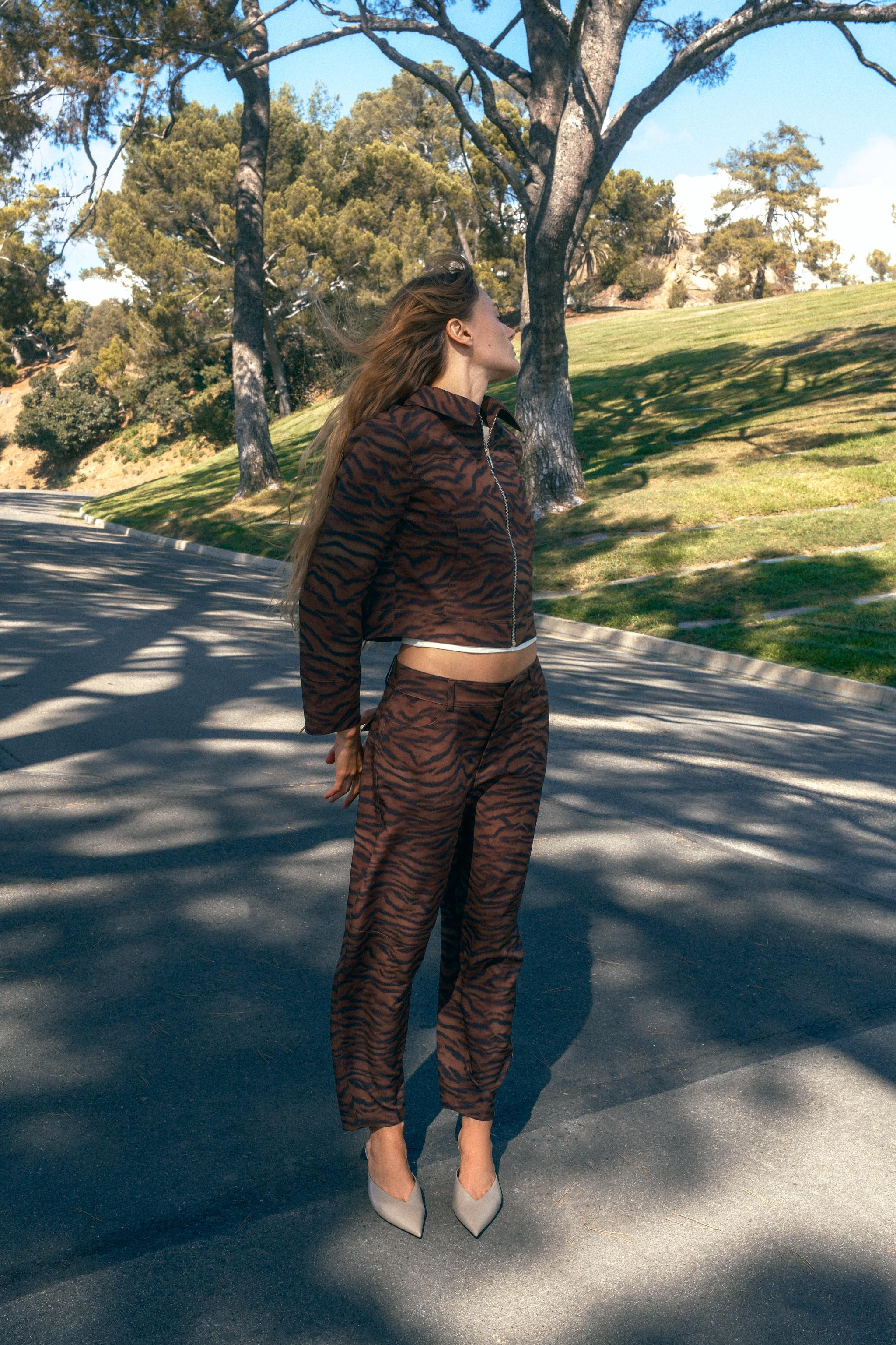 ANIMAL PRINT JACKET | Zara US