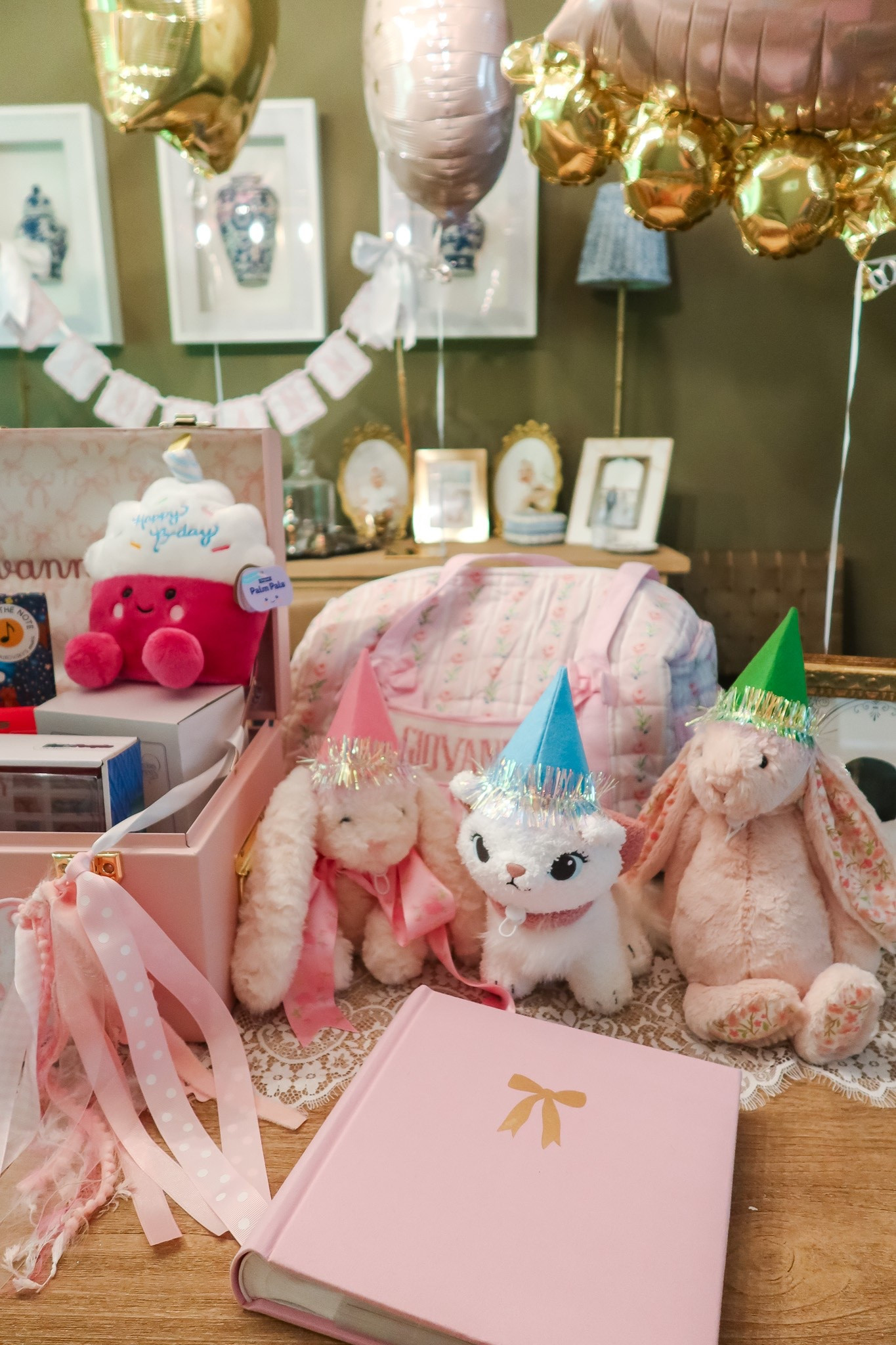 The sweetest little detail for a first birthday celebration 🧸🎉 These stuffed animal party hats made all of our favorite plush friends part of the party and were the cutest addition to our birthday decor! Perfect for a teddy bear birthday, storybook party, or any little one’s first birthday celebration.

Save this idea if you’re planning a first birthday and shop all the party details in my LTK! 🤍

#FirstBirthdayDecor #FirstBirthdayParty #BirthdayPartyIdeas #FirstBirthdayIdeas #PartyDecorIdeas #TeddyBearBirthday #StorybookBirthday #BabyBirthdayDecor #BirthdayStyling #PartyDetails #OneYearOldBirthday #LTKFinds #BirthdayInspo #MomLifeFinds #CelebrationDecor