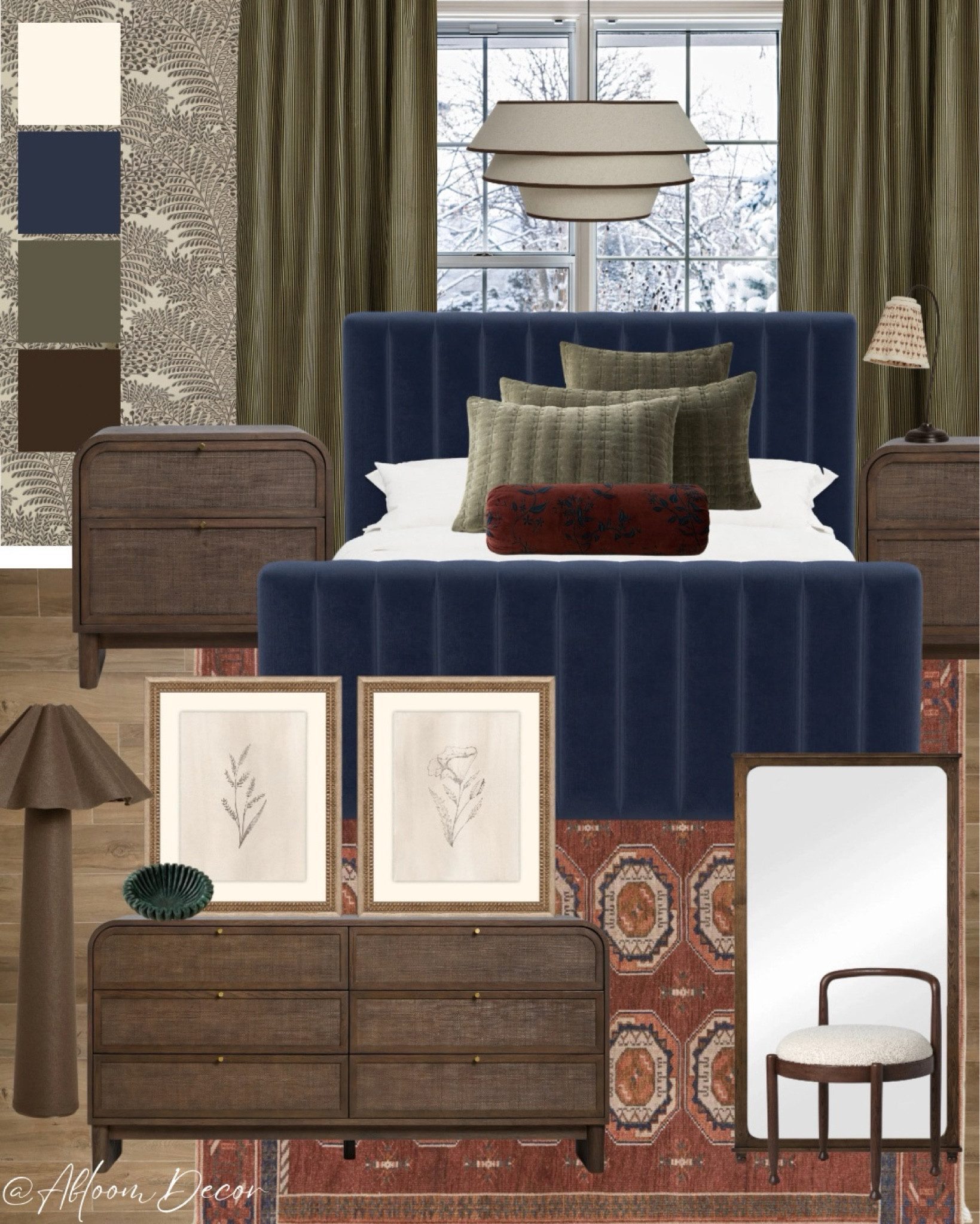 This bedroom design is full of texture and moody colors. Everything is from Lulu and Georgia and right now their Anniversary sale is going on!

#LTKSaleAlert #LTKHome
