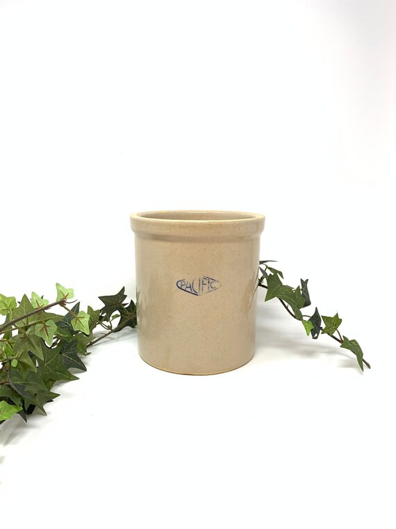 Pacific Stoneware Crock Pacific Pottery Farmhouse Crock | Etsy | Etsy (US)