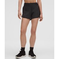 lululemon – Women's Hotty Hot High-Rise Lined Shorts – 4"" – Color Black – Size 4 | lululemon UK