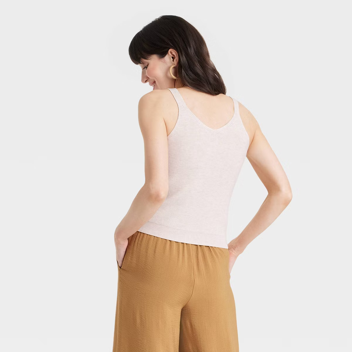 Women's V-Neck Pullover Sweater Tank - A New Day™ | Target