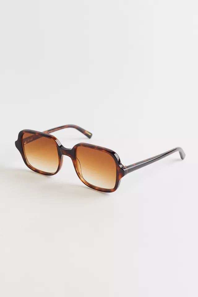 Chimi Voyage Tortoise Shell Square Sunglasses | Urban Outfitters (US and RoW)