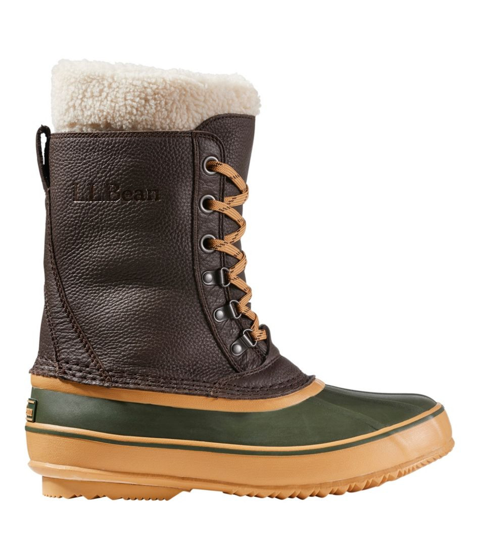 Men's L.L.Bean Snow Boots with Tumbled Leather | L.L. Bean