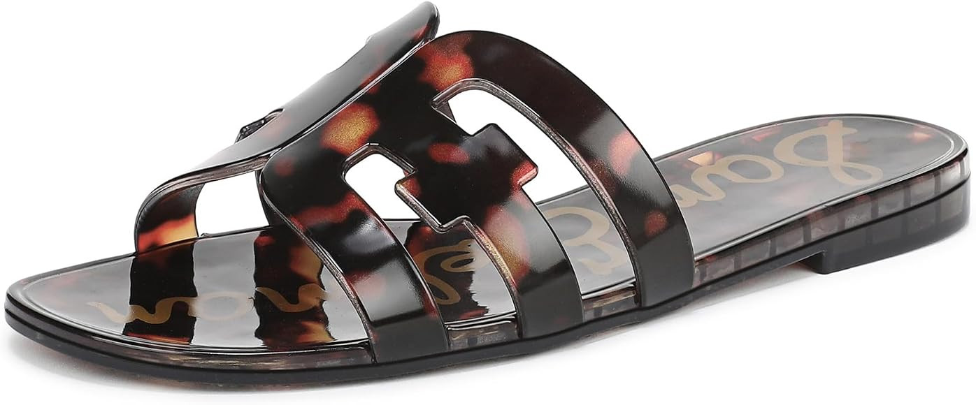 Sam Edelman Women's Bay Jelly Flat Sandal | Amazon (US)