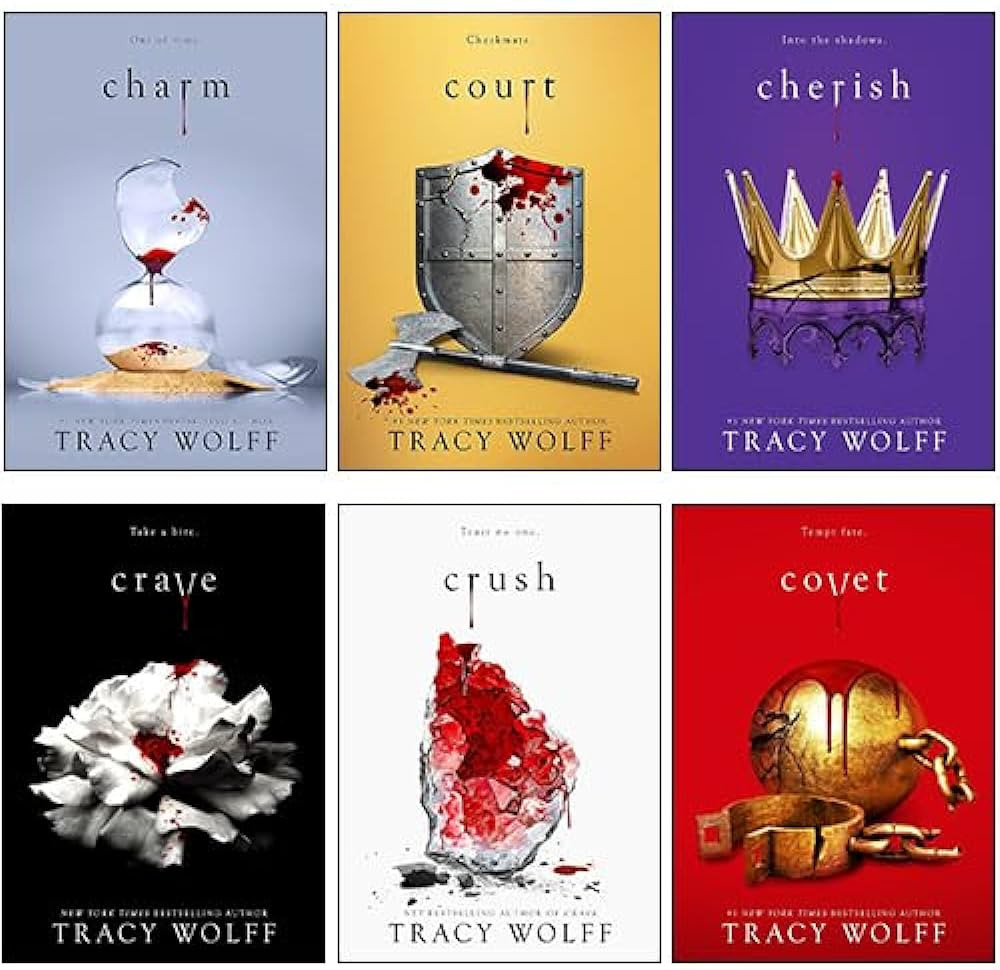 Crave Series Collection 6 Books Set By Tracy Wolff (Crave, Crush, Covet, Court, Charm & Cherish) | Amazon (US)
