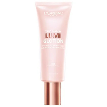 L Oreal Paris Lumi Glotion Liquid Face and Body Natural Glow Enhancer Hydrating Fair 1.35 fl oz | Walmart (US)