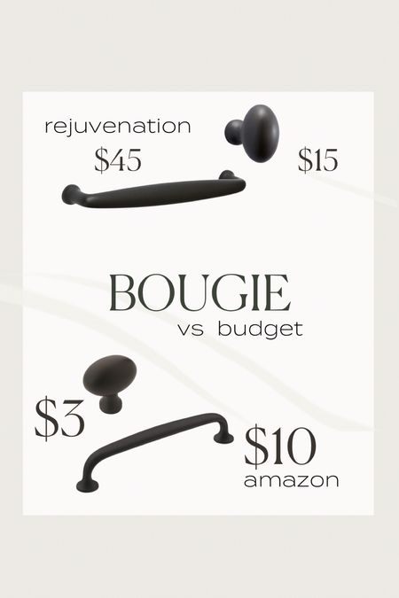 Rejuvenation hardware look for less! Love these pull and oval knob dupes from Amazon, they’re heavy and substantial!

#LTKhome #LTKFind
