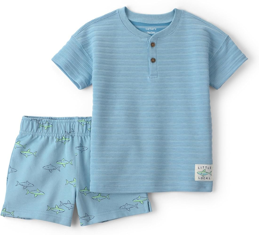 Carter's Boys' 2-piece Short Set | Amazon (US)