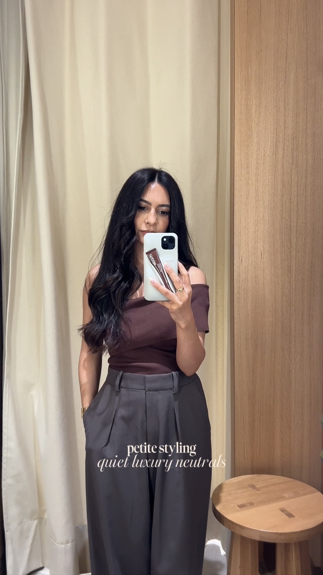 There's just something about rich brown tones and tailored trousers that always looks so effortlessly put together. 

This top paired with my favourite trousers is one of those outfits I'll keep reaching for.

#LTKuk #LTKpetite #LTKdatenight