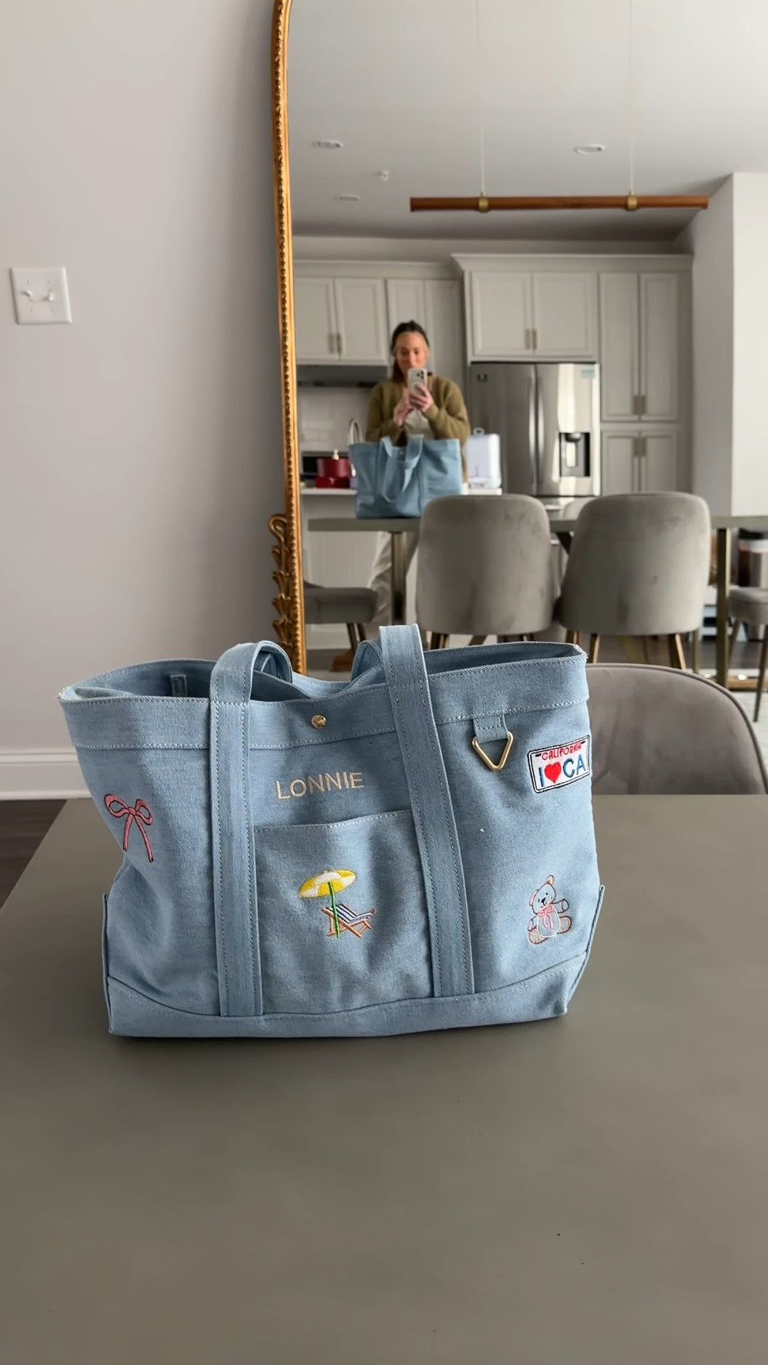 Love this personalized tote bag, love that you pick out patches and thread color etc 🩷🧸

#LTKSeasonal #LTKmomlife