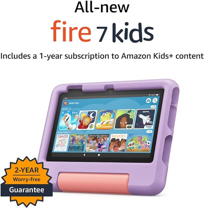 Amazon Official Site: Fire 7 Kids tablet, 7” Display, 2022 release | Amazon (US)