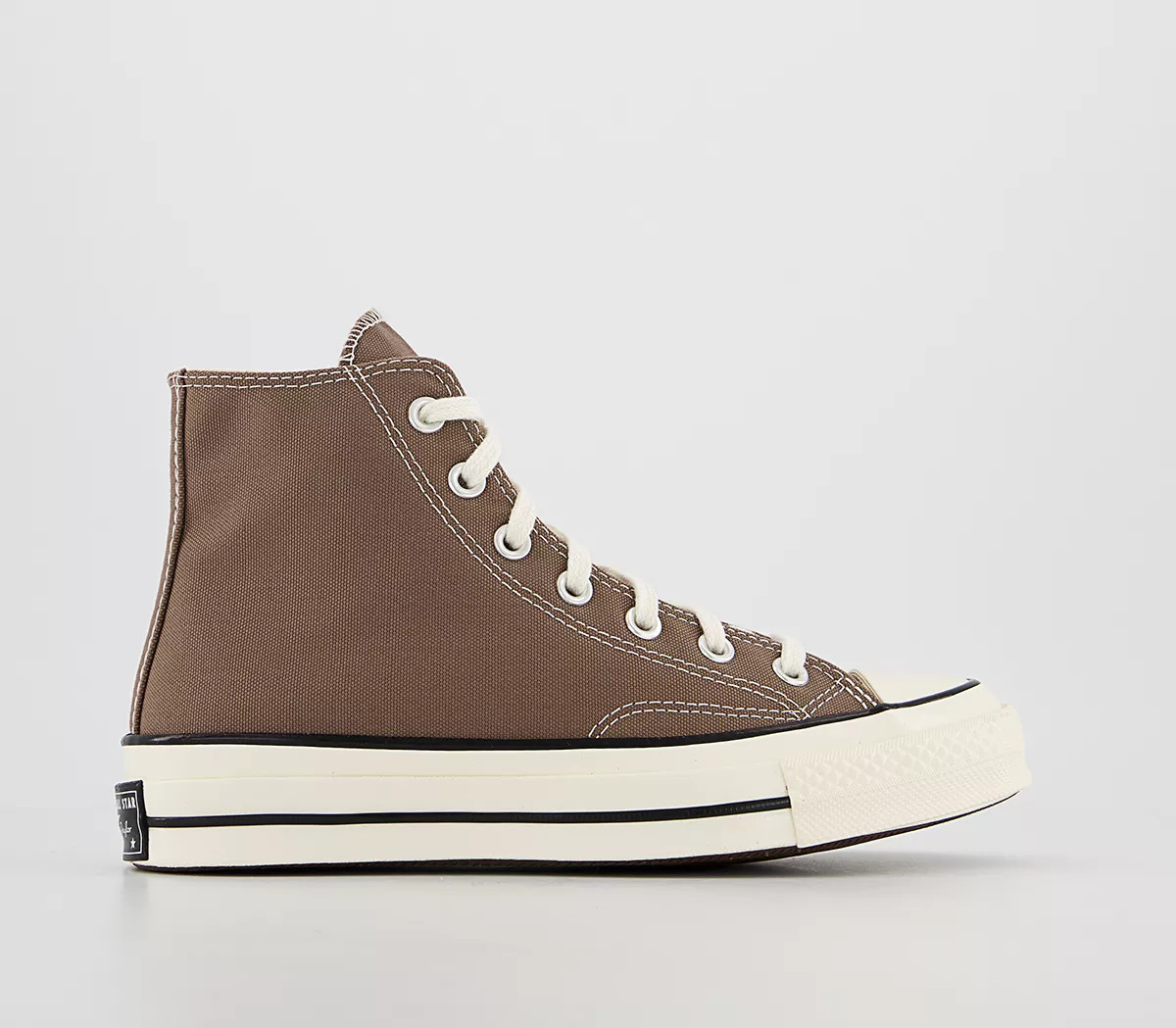 Converse
								All Star Hi 70S Trainers 
								Desert Cargo Egret Black | OFFICE London (UK)