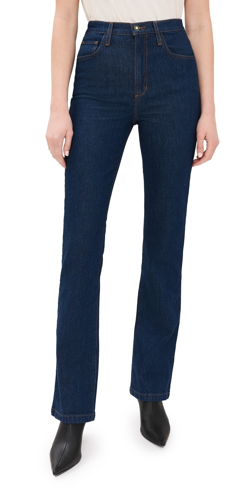 Favorite Daughter The Valentina Boot Super Mini Boot Jeans Pepper 23 | Shopbop