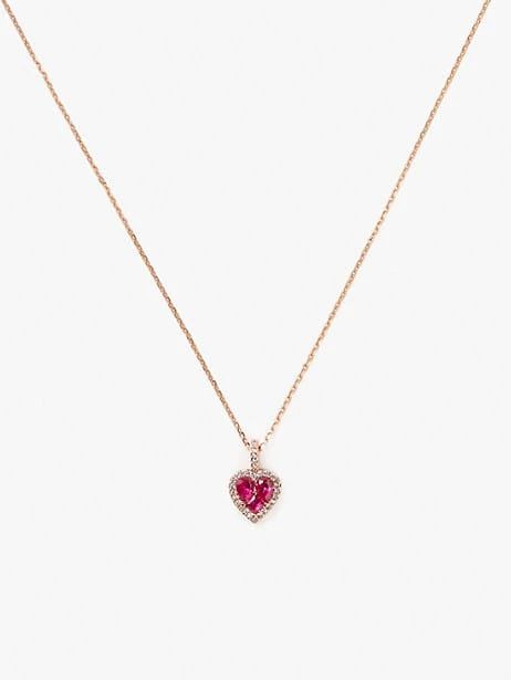 spell it out heart mini pendant | Kate Spade (US)