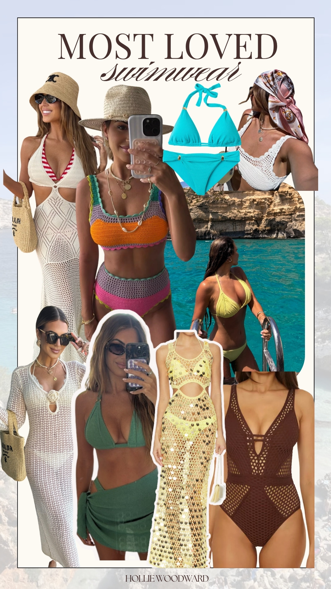 favorite swimwear of the summer 💛 wearing a small in coverups + bottoms and a large in tops! 

 #LTKSwim