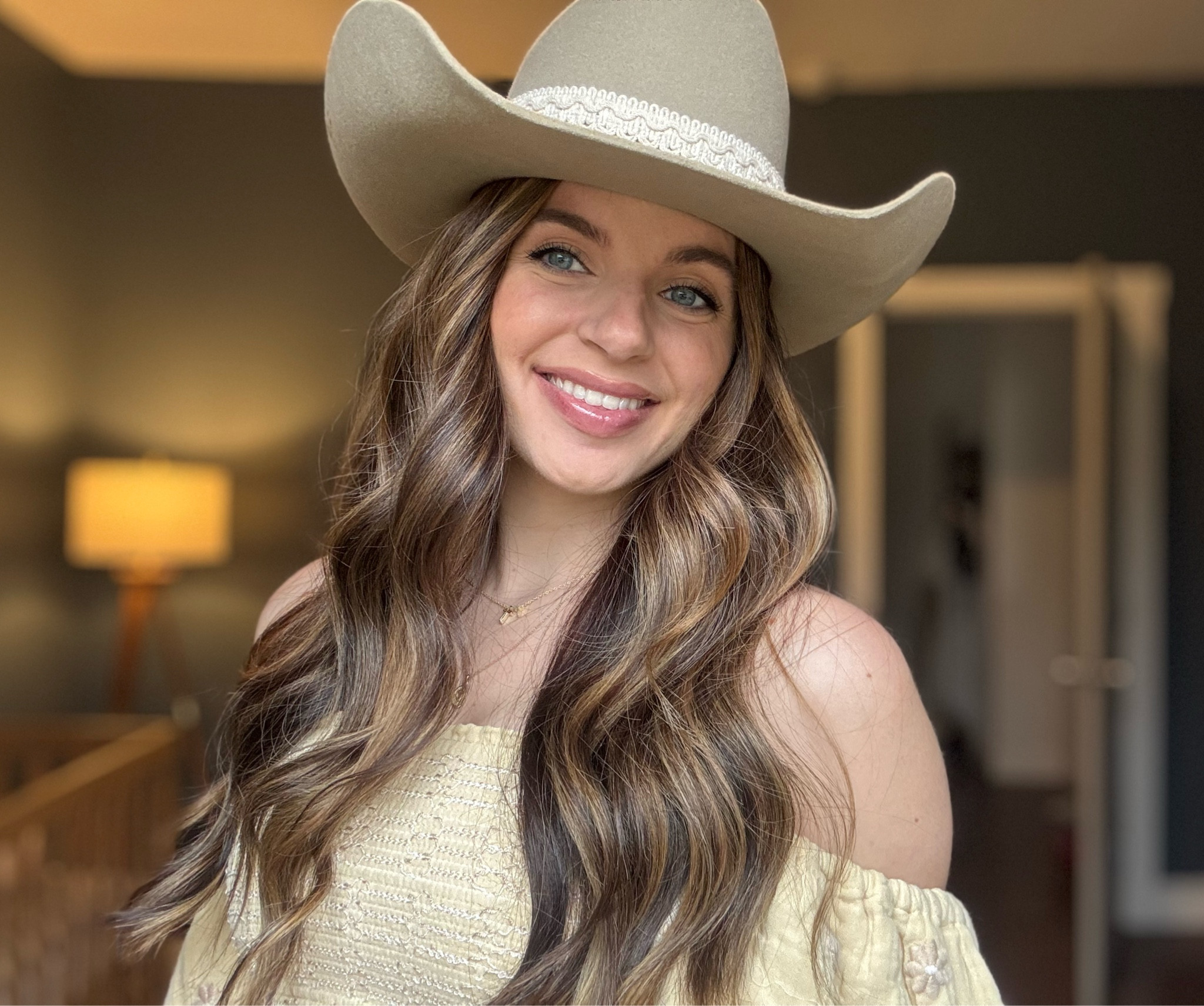 Tired eyes happy heart! 3rd trimester and chasing a toddler is kicking my butt. We put some of the finishing touches on baby boys room today after church! Custom hat is from wiseman’s western our local store in Bristol :) also TikTok is back?!? Now to go play in the snow 🤪

#LTKWatchNow #LTKBaby #LTKStyleTip