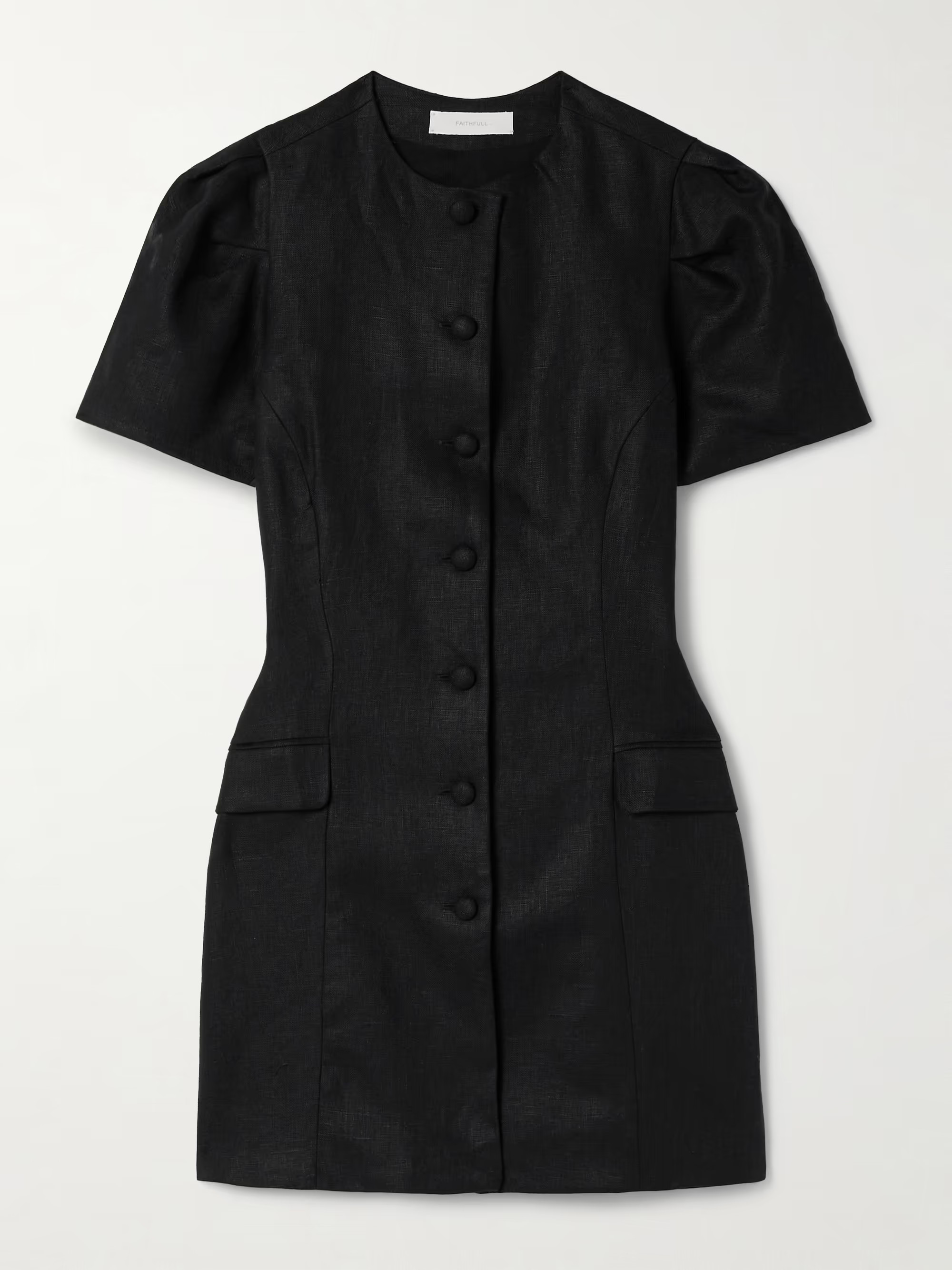 Emma linen mini dress | NET-A-PORTER (US)