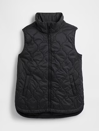 Recycled Lightweight Quilted Puffer Vest | Gap (US)