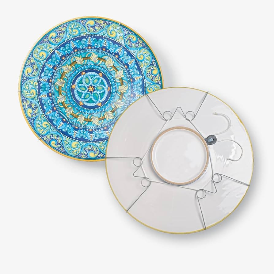 Large Adjustable Plate Hanger for Hanging Round Plates, Platters, Bowls & Other Round Objects 14 ... | Amazon (US)
