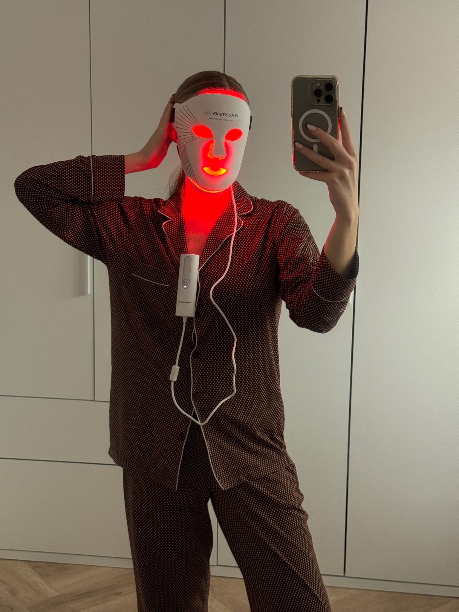 Skincare routine, beauty mask, high-tech skincare, therapy face mask, LED therapy mask, Uniqlo pajamas, loungewear

#LTKuk #LTKskincare #LTKbeauty