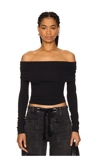 x REVOLVE Iris Layering Top in Black | Revolve Clothing (Global)