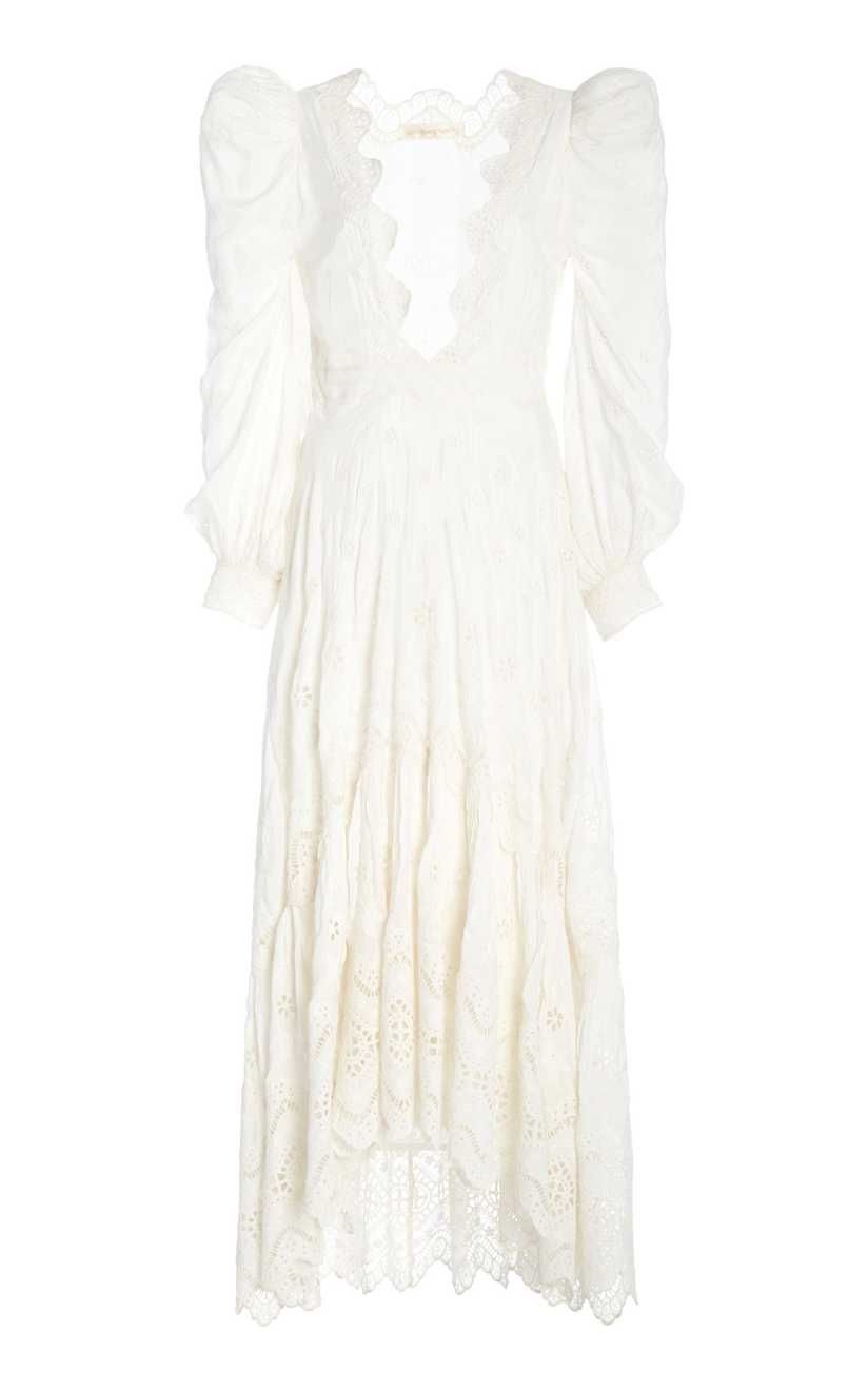 Carmel Broderie Anglaise Silk-Georgette Maxi Dress | Moda Operandi Global