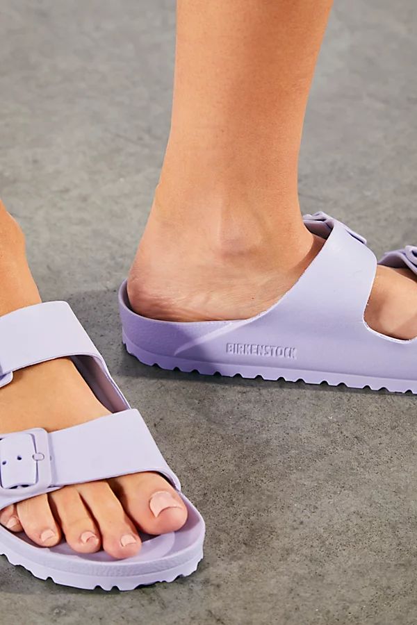 Eva Arizona Birkenstock Sandals by Birkenstock at Free People, Purple Fog, EU 40 | Free People (Global - UK&FR Excluded)