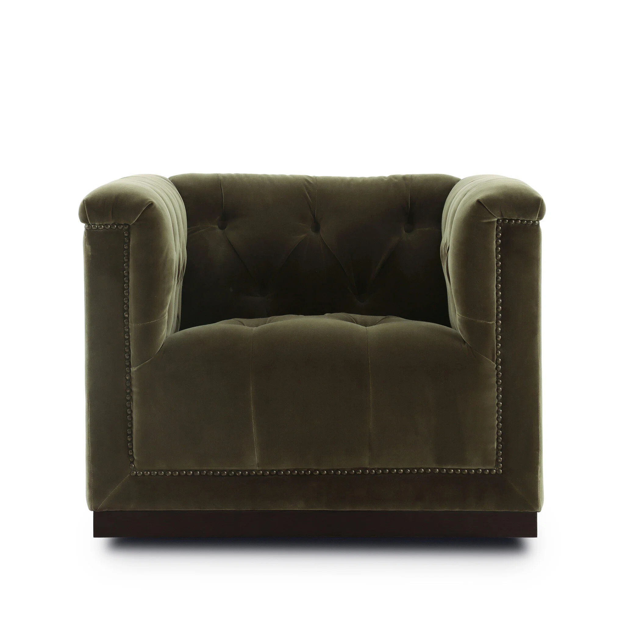Byer Upholstered Swivel Armchair | Birch Lane