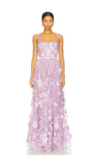 Anastasia Maxi Dress in Lavender | Revolve Clothing (Global)
