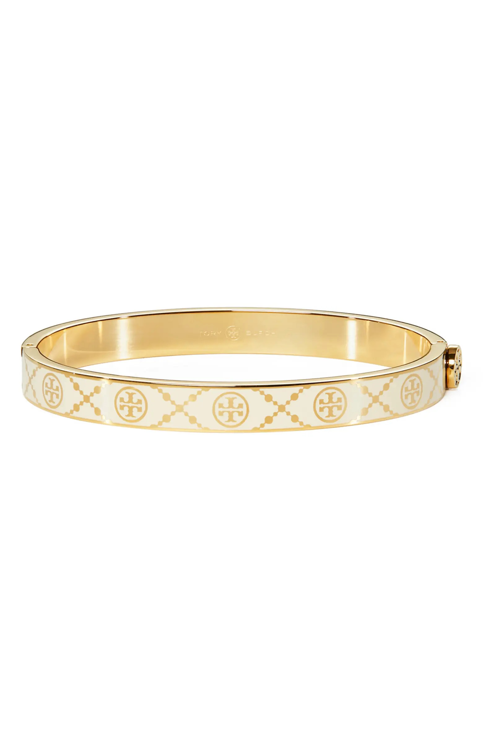 Icon T Monogram Hinge Bracelet | Nordstrom