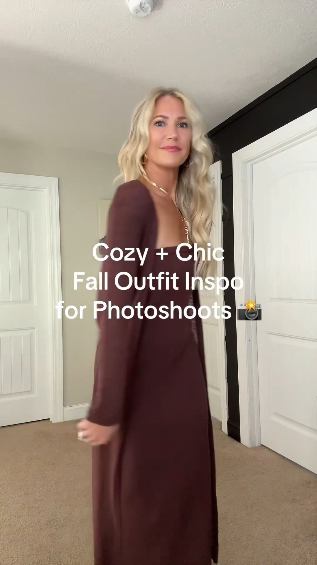 Perfect family photo shoot outfit for the fall. Three people two piece set dress and cardigan.

#LTKStyleTip #LTKSeasonal #LTKOver40