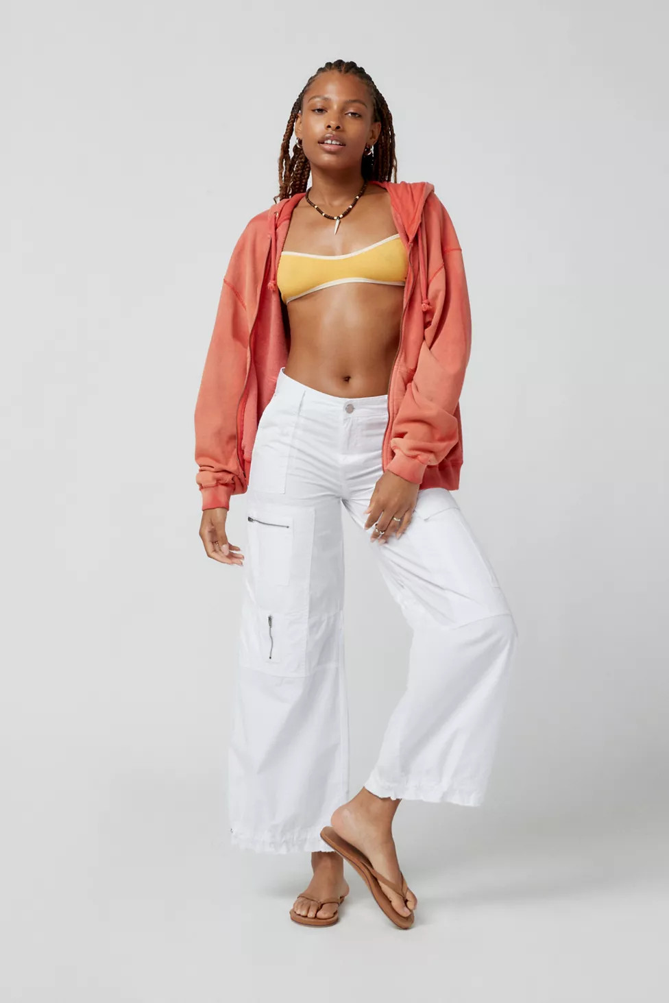 BDG Poplin Extreme Wide-Leg Utility Pant | Urban Outfitters (US and RoW)