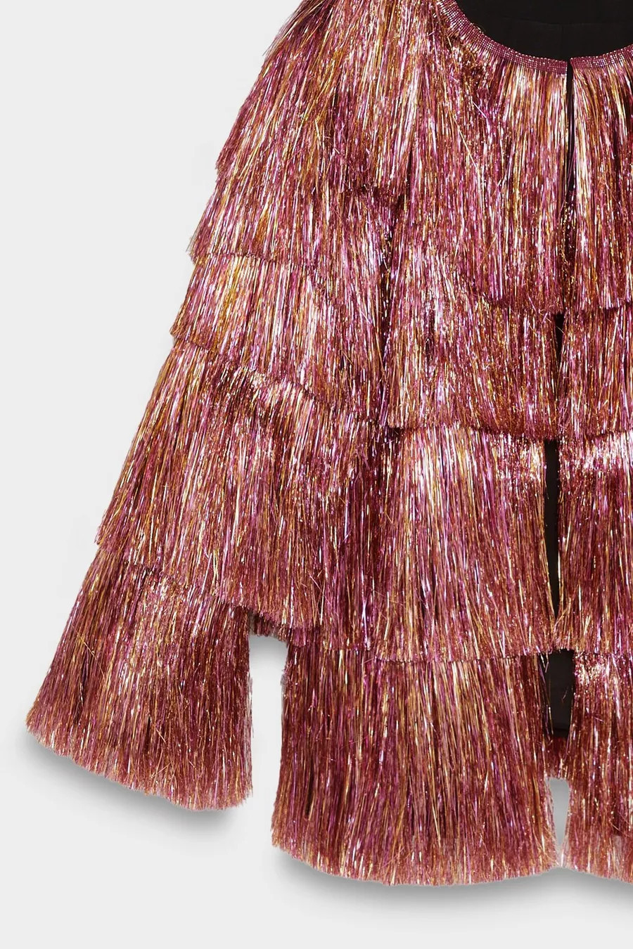 Plus Metallic Tinsel Jacket | Nasty Gal US