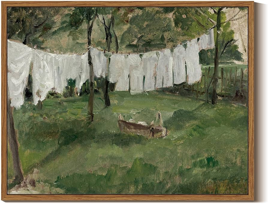 InSimSea Framed Wall Art for Living Room for Living RoomVintage Laundry Room Art Print Antique Oi... | Amazon (US)