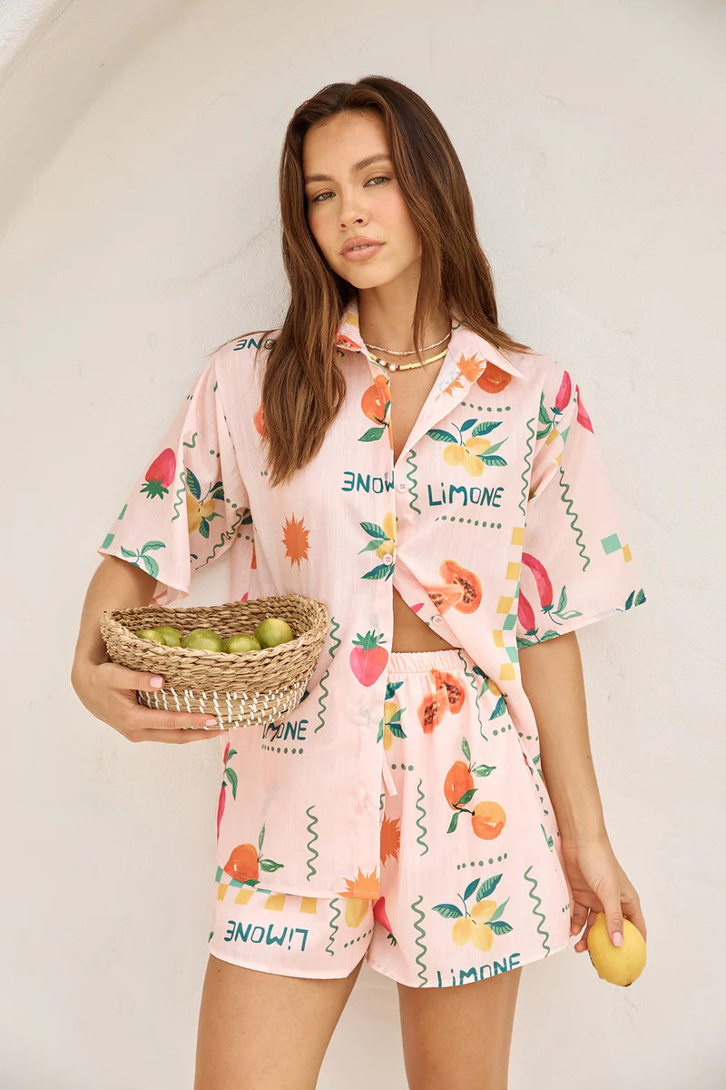 Frutta Fresca Set Pink | Fortunate One