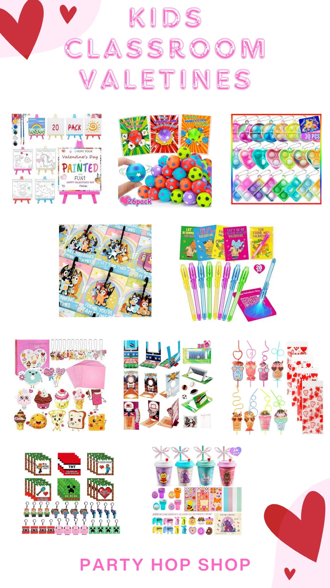 Kids Classroom Valentines Ideas and gifts! Shop all our kids favorite Valentine’s Day gifts and cards 🩷🎉

#LTKparties #LTKSeasonal #LTKkids