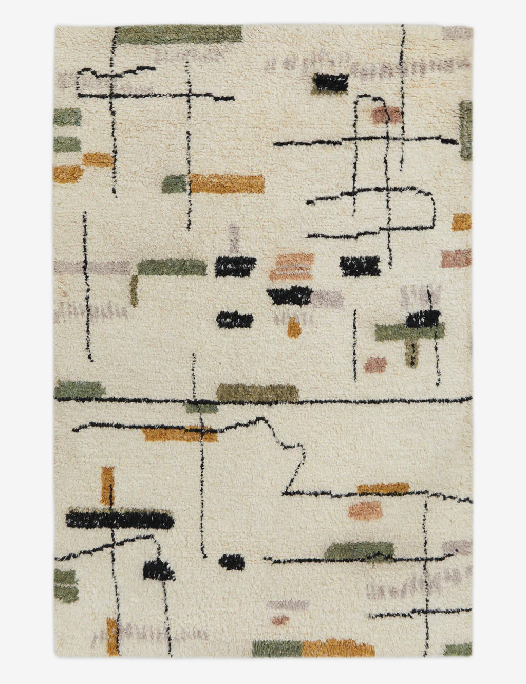 Staccato Hand-Knotted Wool Rug | Lulu and Georgia 
