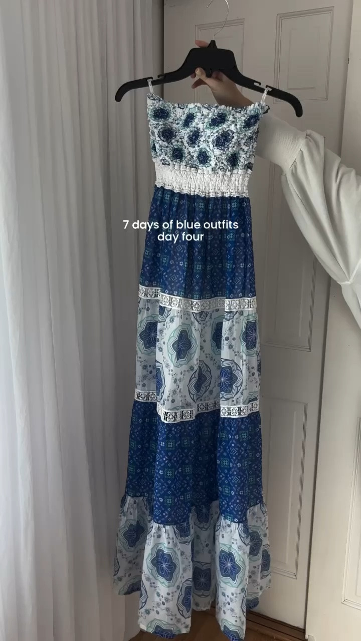 Wearing size xs 💙🐚 Summer dress, blue dress, summer outfit

#LTKstyletip #LTKtravel #LTKeurope