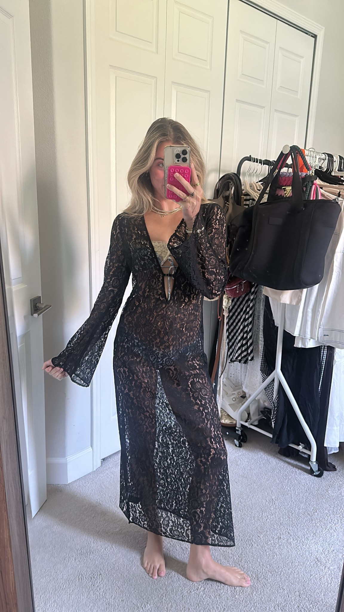 Montce Cupid Lena Bikini Top and the Montce Cupid Uno Ruffle Bows Bikini Bottom. My coverup is Plunge Lace Midi Cover Up Ronny Kobo x RTR. I also linked all my sunscreens I use!

#LTKSummerEdit #LTKSwim #LTKBeauty