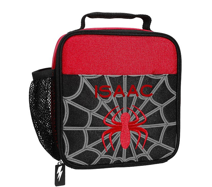 Mackenzie Marvel's Spider-Man Miles Morales Critter Reflective Lunch Box | Pottery Barn Kids