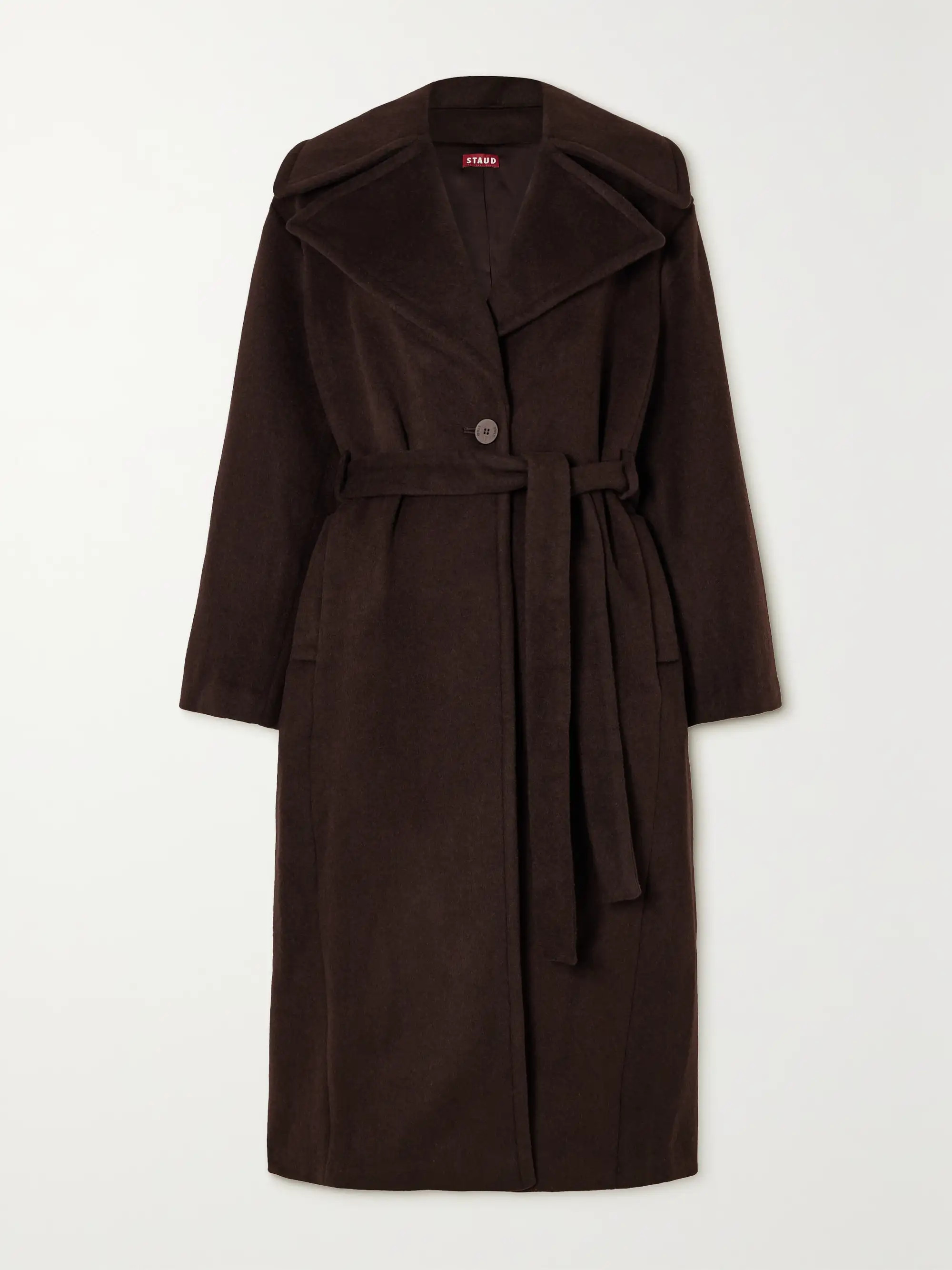 Carver belted wool-blend coat | NET-A-PORTER (UK & EU)