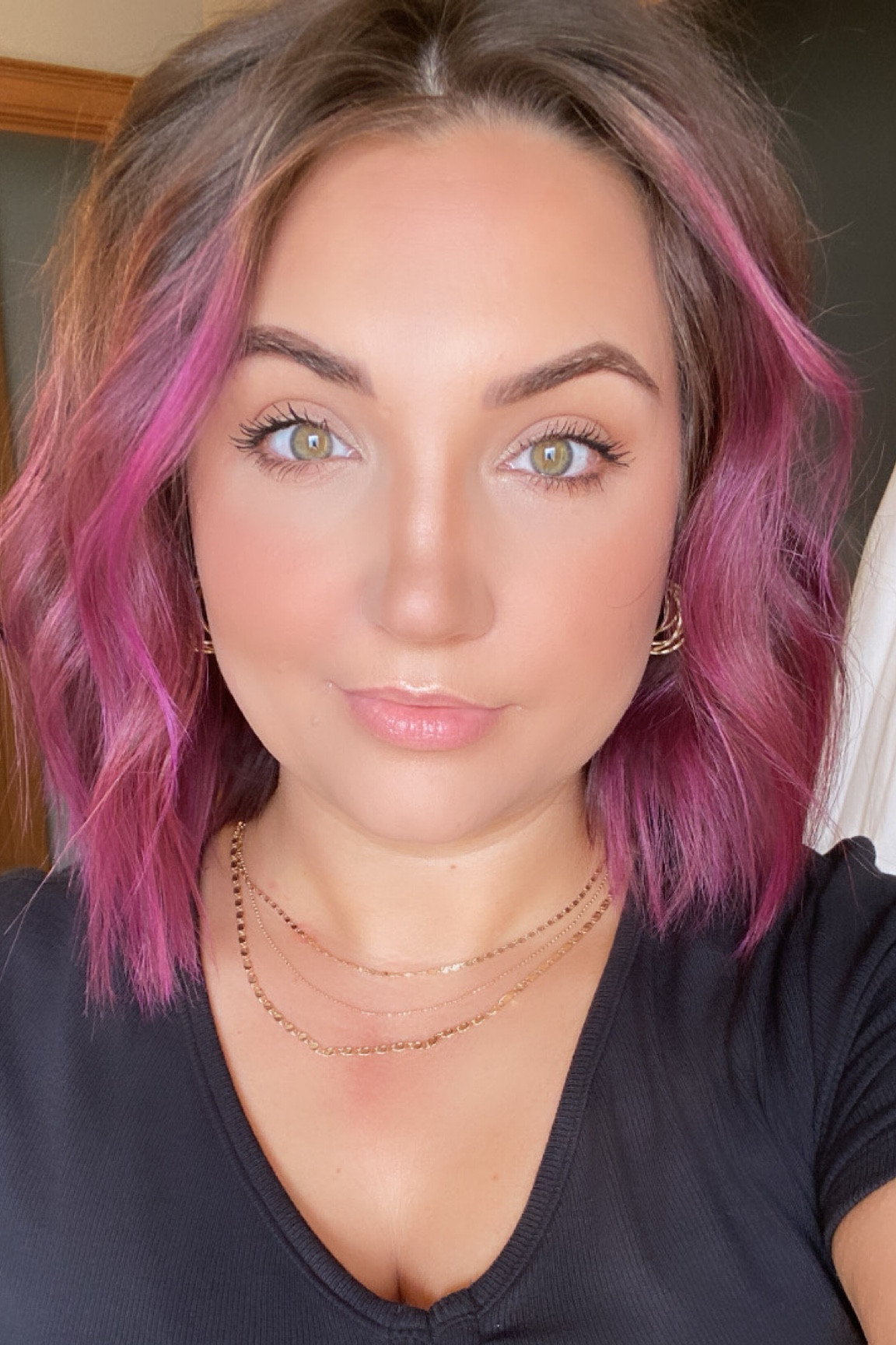 Purple hair color! 

#LTKunder50 #LTKbeauty #LTKsalealert