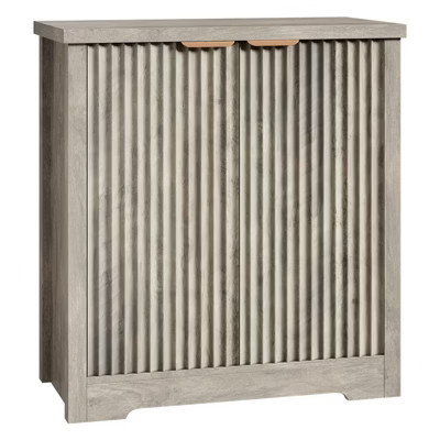 Fluted Buffet Sideboard Cabinet, Accent Modern Credenza with Doors and Shelves, Wood Storage Console for Living Room, Kitchen, Dining Room, Hallway | Target